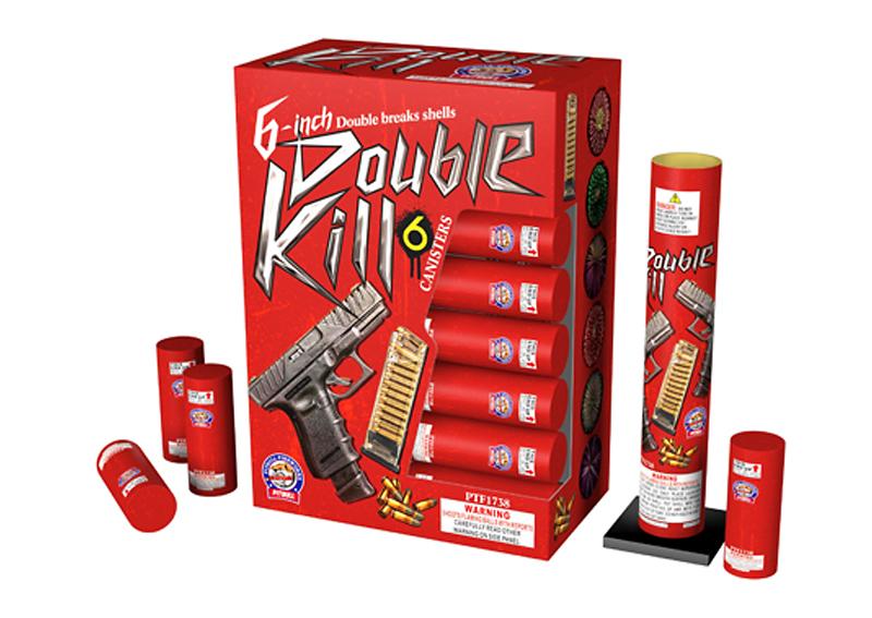 sheller 2点セット Double Kill Shell For Sale | Kellner's Fireworks | Harrisville, PA